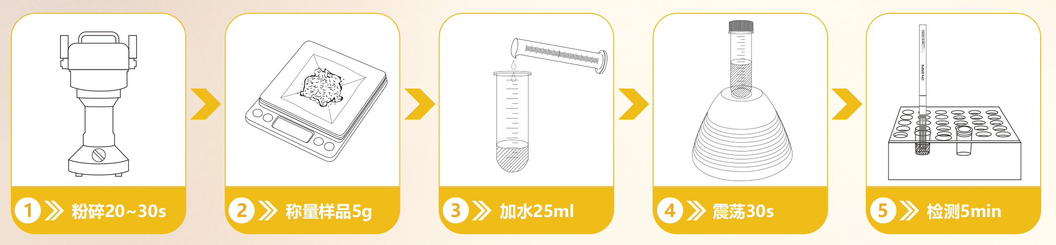 轉(zhuǎn)基因定性操作流程示意圖