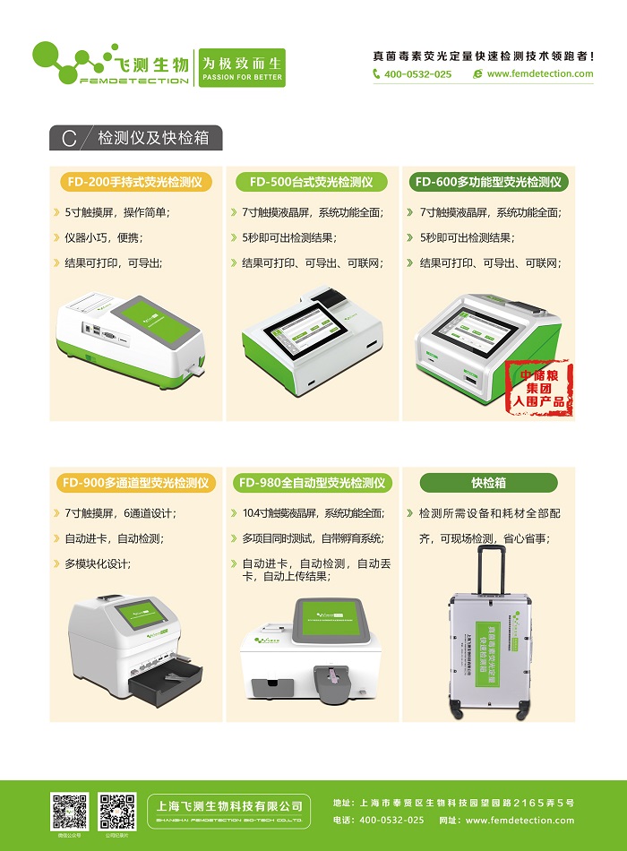 真菌毒素多合一檢測(cè)卡